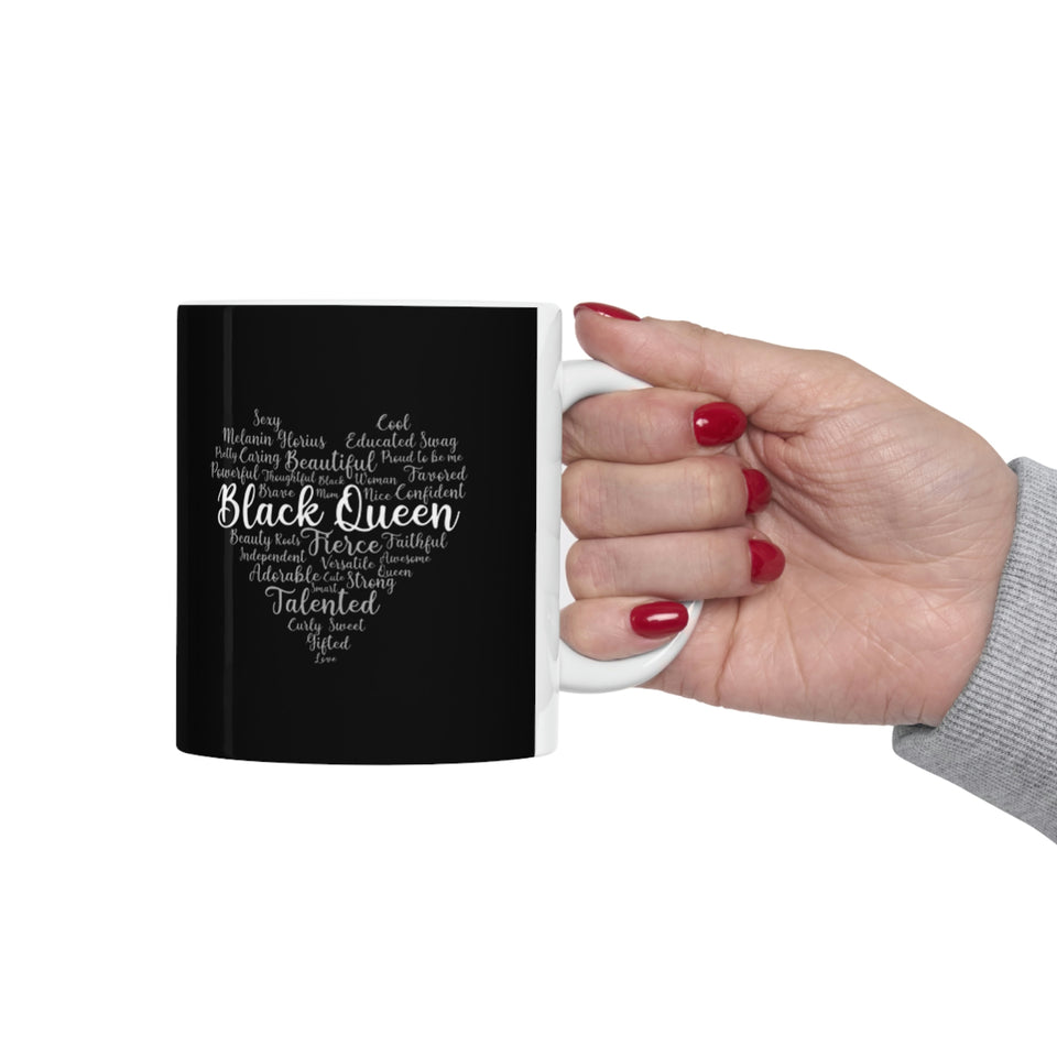 Black Queen Ceramic Mug 11oz