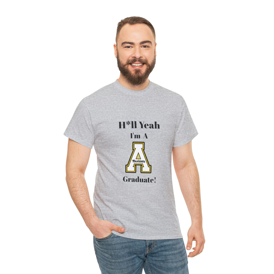 H*ll Yeah! App State Unisex Heavy Cotton Tee