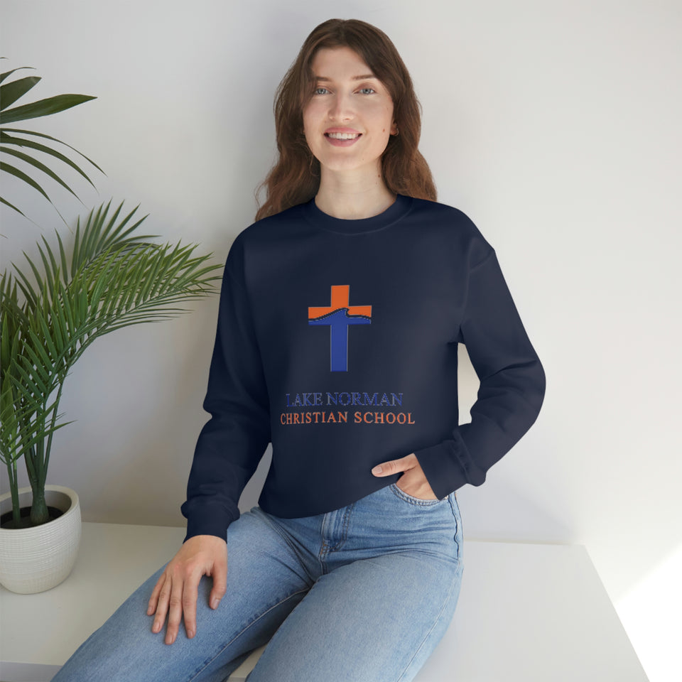 Lake Norman Christian School Unisex Heavy Blend™ Crewneck Sweatshirt