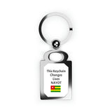 NAYOT Rectangle Photo Keyring
