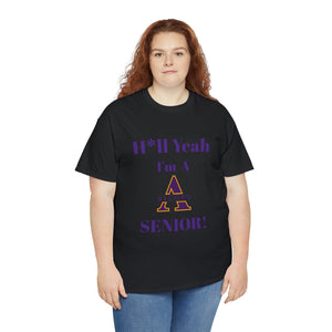 H*ll Yeah! Alcorn State Senior Unisex Heavy Cotton Tee