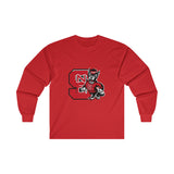 NC State Ultra Cotton Long Sleeve Tee