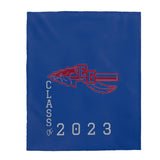 East Gaston Class of 2023 Velveteen Plush Blanket