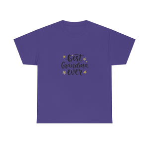 Best Grandma Ever Unisex Heavy Cotton Tee