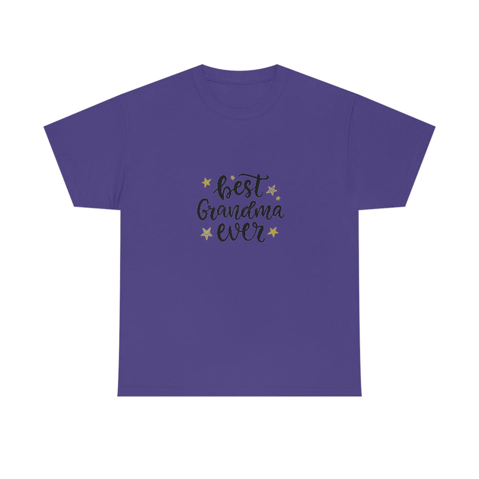 Best Grandma Ever Unisex Heavy Cotton Tee