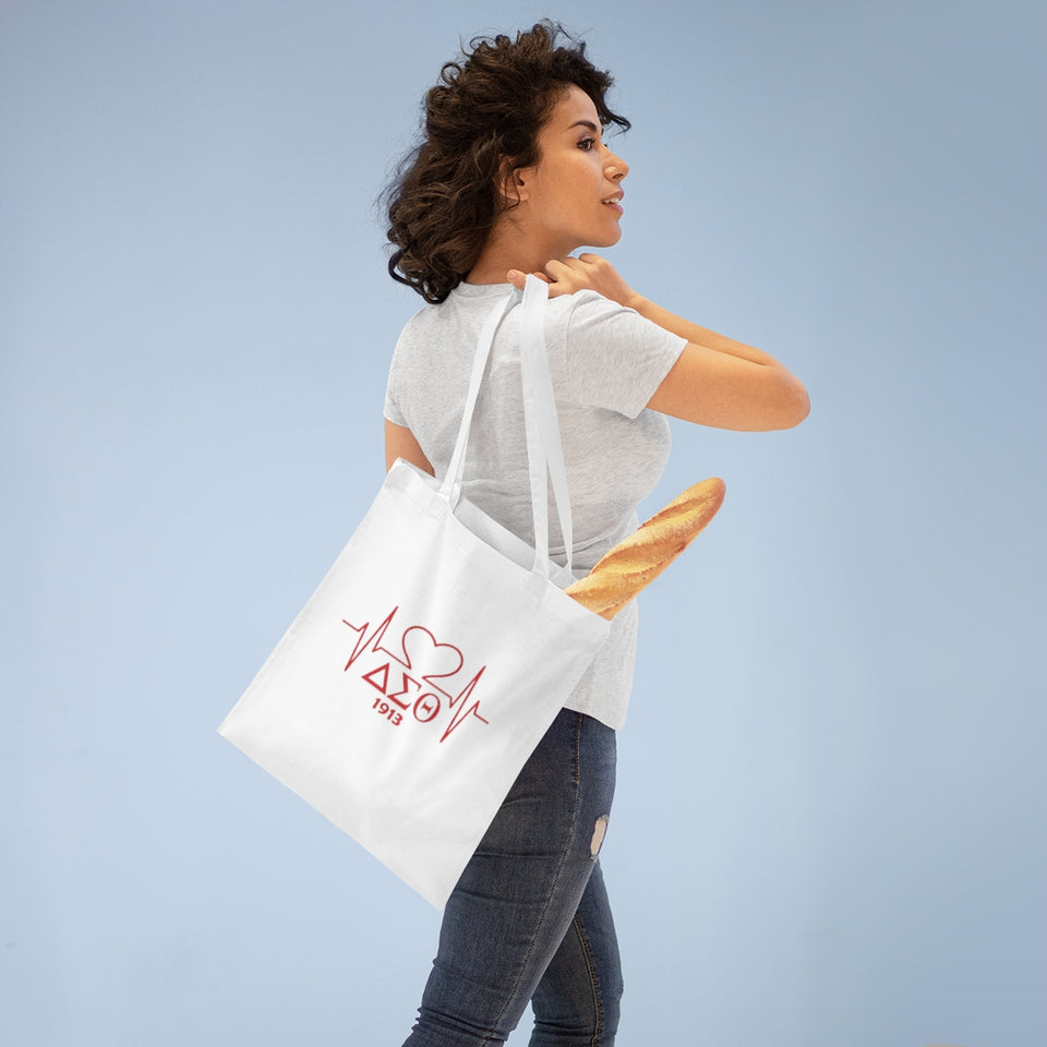 Delta Heartbeat Tote Bag