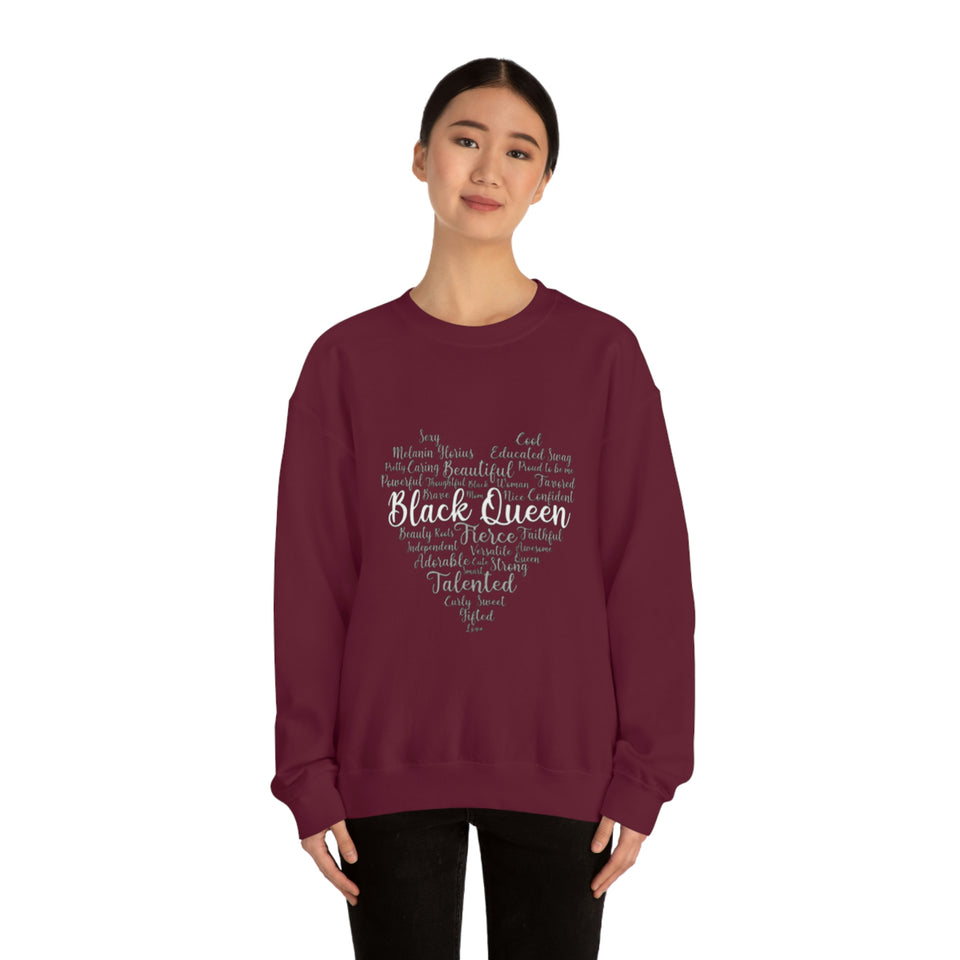 Black Queen Crewneck Sweatshirt