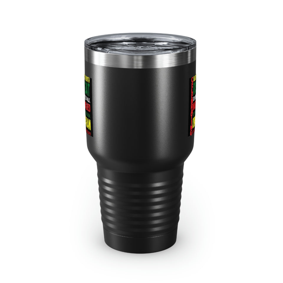 Celebrating Black History Month Ringneck Tumbler, 30oz