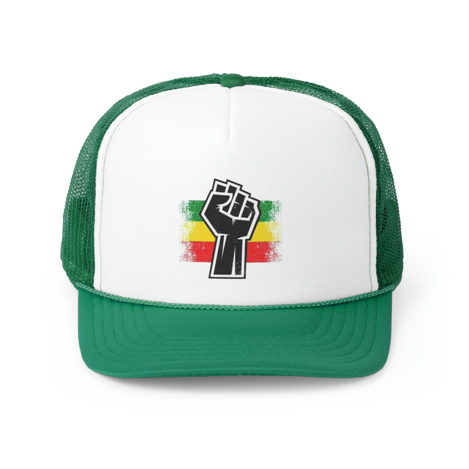 Black Fist Trucker Caps