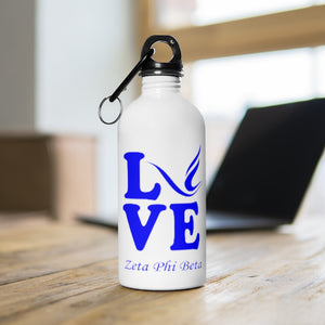 Zeta Phi Beta Stainless Steel Water Bottle