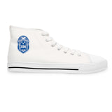 Zeta Phi Beta Women's High Top Sneakers