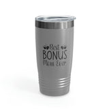 Best Bonus Mom Ever Ringneck Tumbler, 20oz