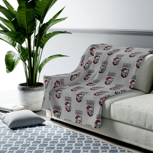 Belmont Abbey Velveteen Plush Blanket