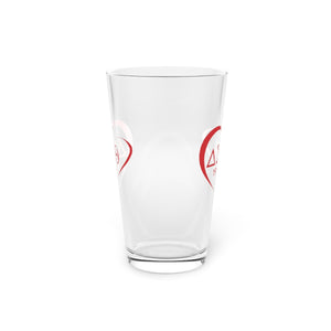 Delta Sigma Theta Pint Glass, 16oz