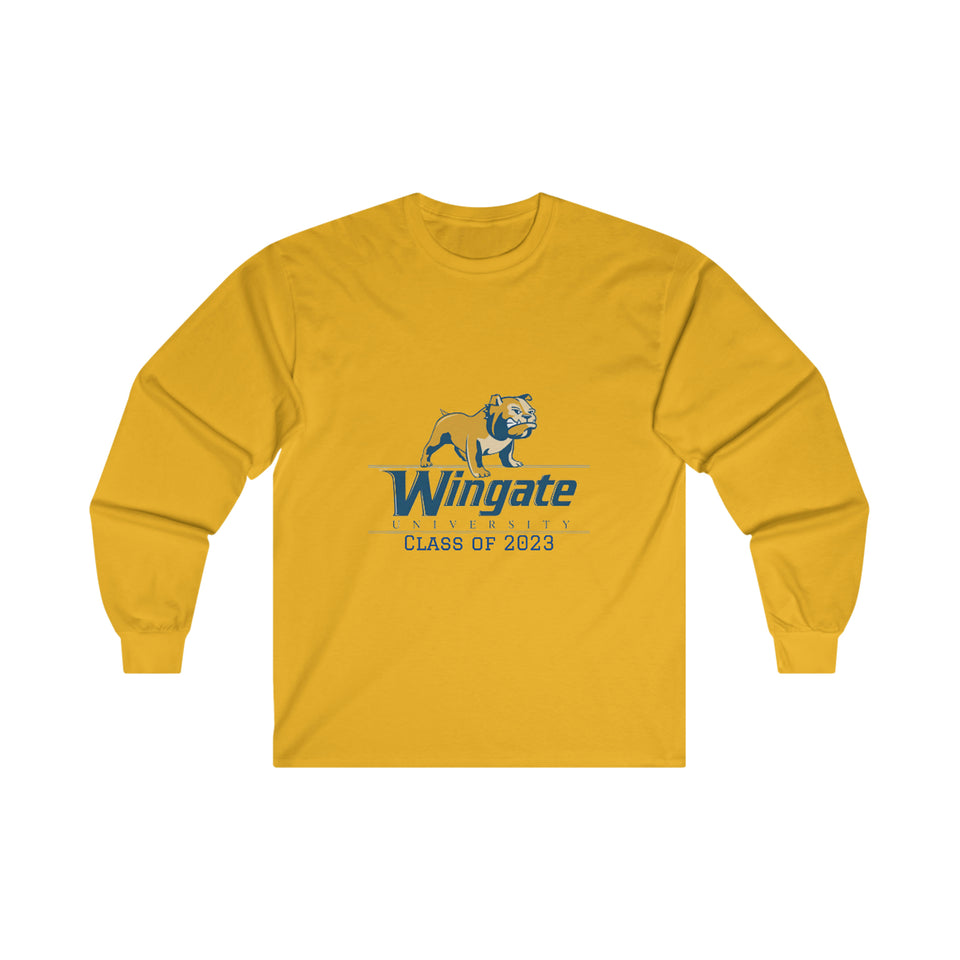 Class of 2023 Wingate Ultra Cotton Long Sleeve Tee