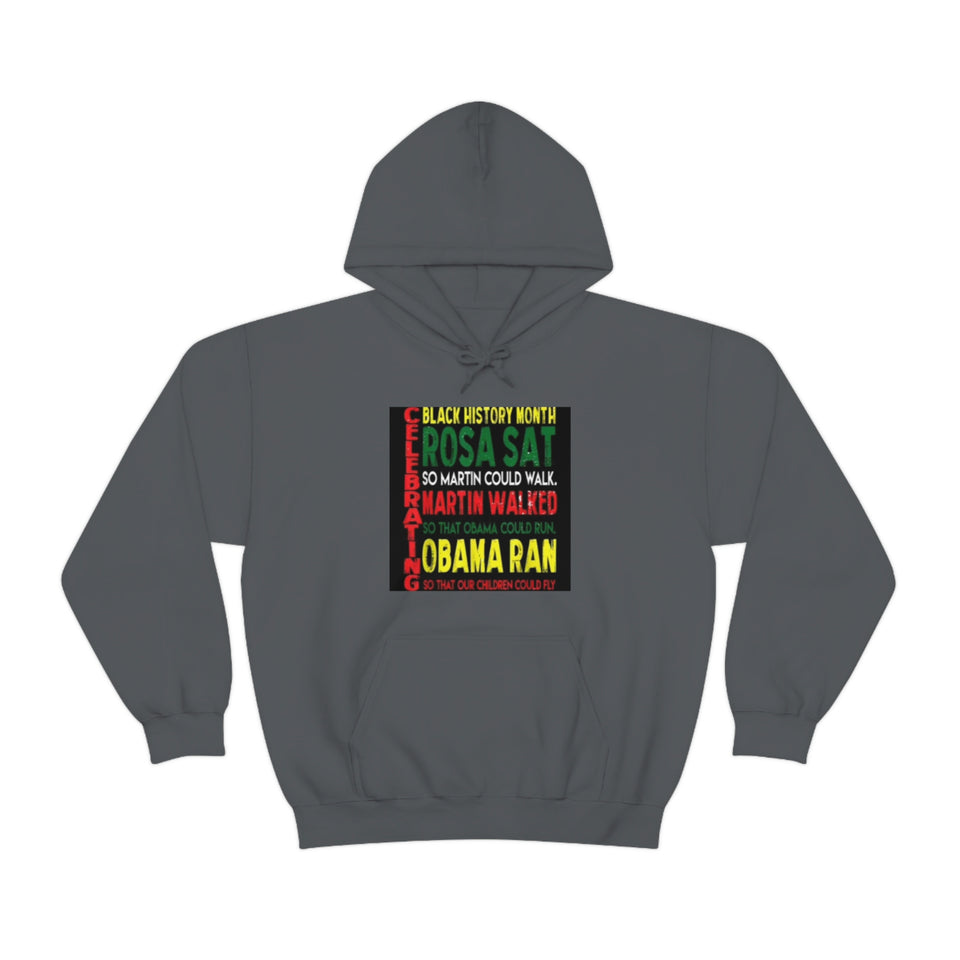 Celebrating Black History Month Unisex Heavy Blend™ Hooded Sweatshirt