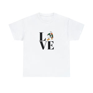 LOVE University of Miami Unisex Heavy Cotton Tee