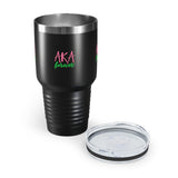 AKA Forever Ringneck Tumbler, 30oz (Small Lettering)