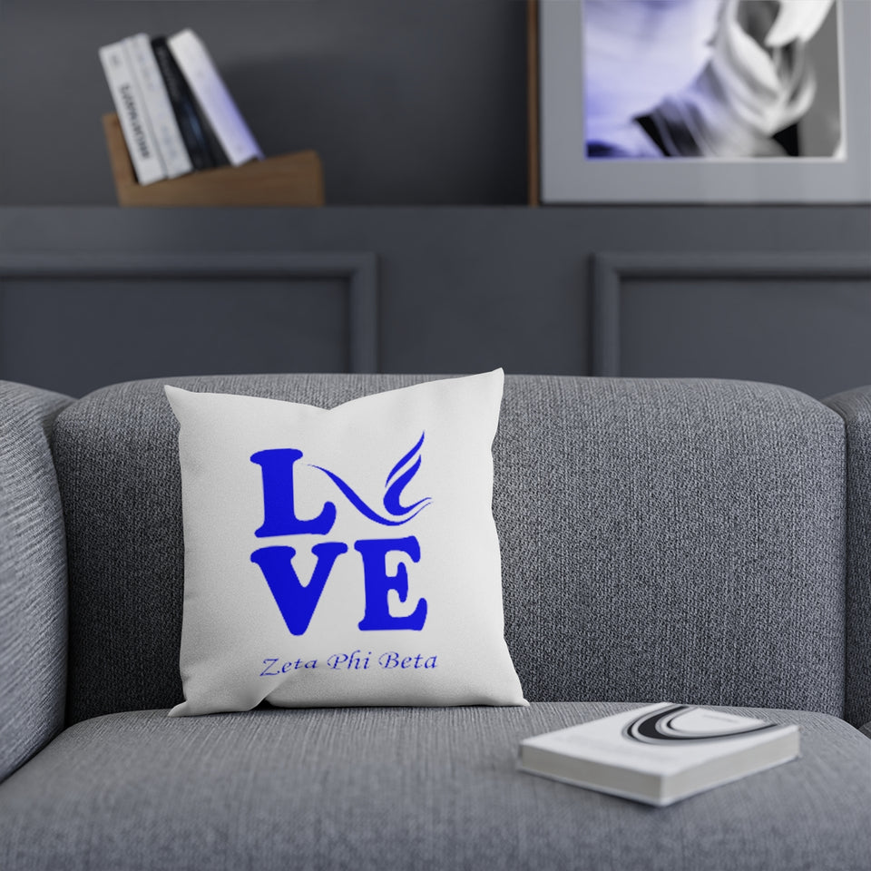 Zeta Phi Beta "Love" Cushion