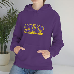 Omega Psi Phi Unisex Heavy Blend™ Hooded Sweatshirt