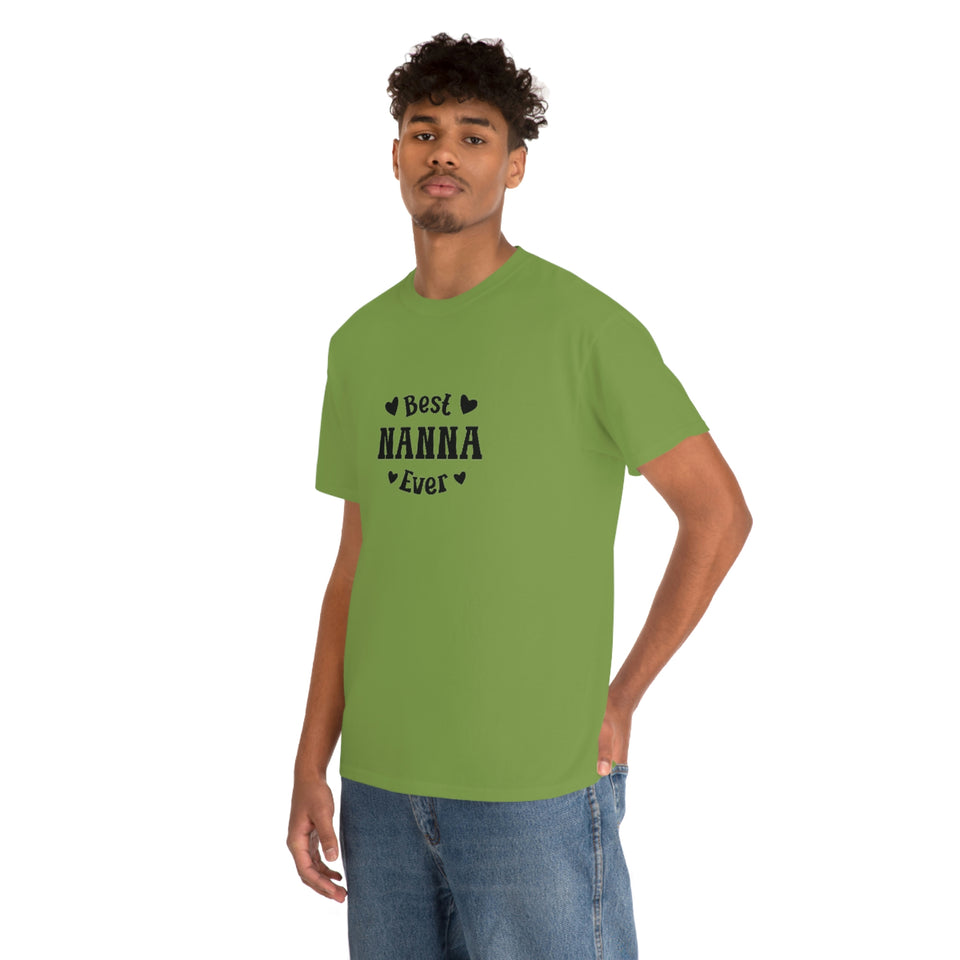Best Nanna Ever Unisex Heavy Cotton Tee
