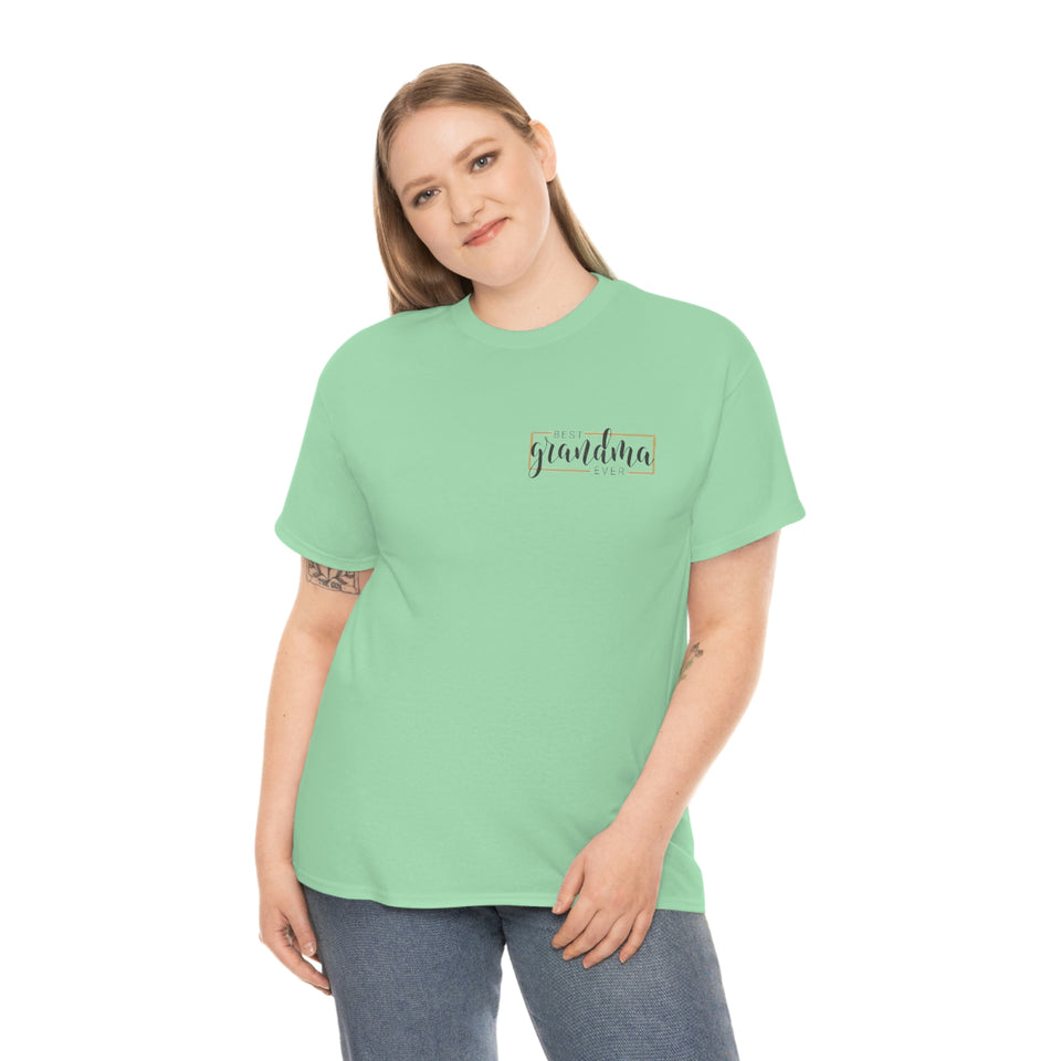 Best Grandma Ever Unisex Heavy Cotton Tee