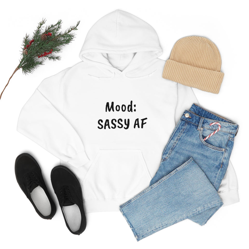 Mood: Sassy AF Unisex Heavy Blend™ Hooded Sweatshirt