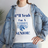 H*ll Yeah! Fayetteville State Broncos Senior Unisex Heavy Cotton Tee
