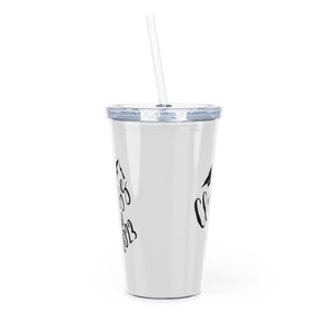 Class of 2023 Plastic Tumbler with Straw