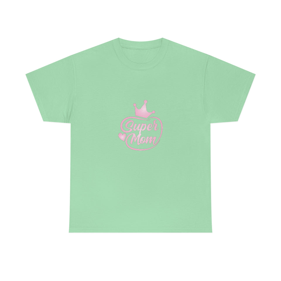 Super Mom Unisex Heavy Cotton Tee
