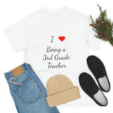 I Love Being a 3rd Grade Teacher Cotton Tee