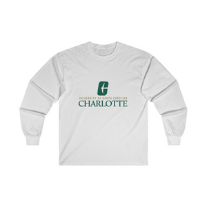 UNCC Ultra Cotton Long Sleeve Tee