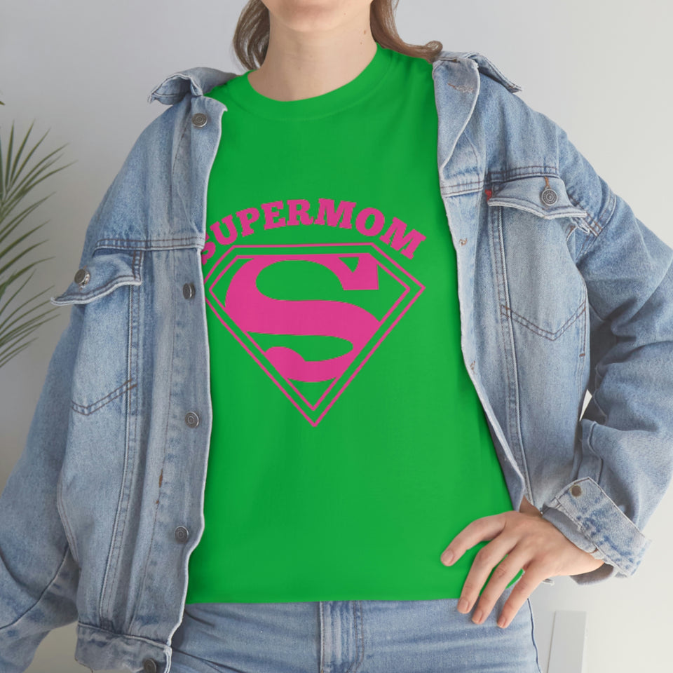 Super Mom Unisex Heavy Cotton Tee