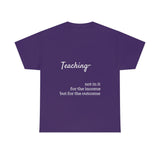 Teaching- Cotton Tee