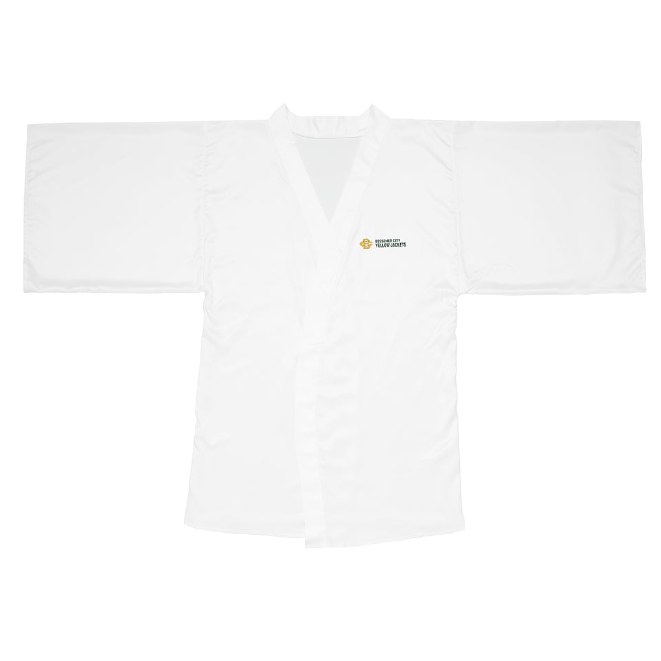 Bessemer City Yellow Jackets Long Sleeve Kimono Robe