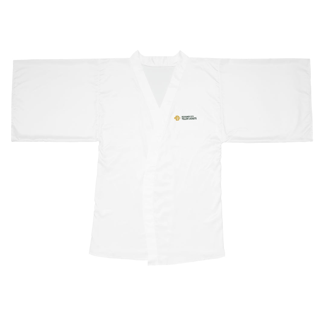 Bessemer City Yellow Jackets Long Sleeve Kimono Robe
