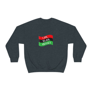I Am Black History Unisex Heavy Blend™ Crewneck Sweatshirt