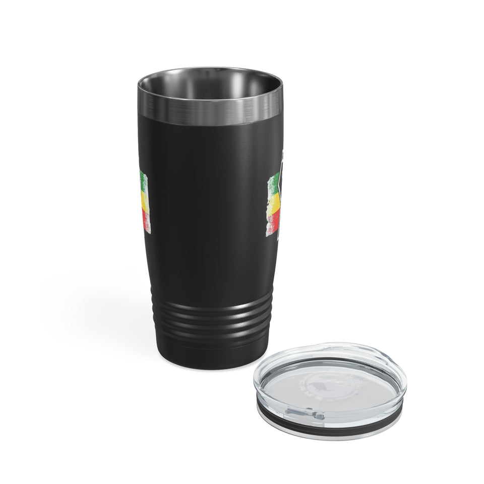 Black Fist Ringneck Tumbler, 20oz