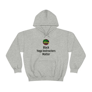 Black Yoga Instructors Matter Hooded Sweatshirt