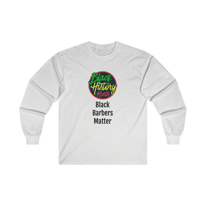 Black Barbers Matter Long Sleeve Tee