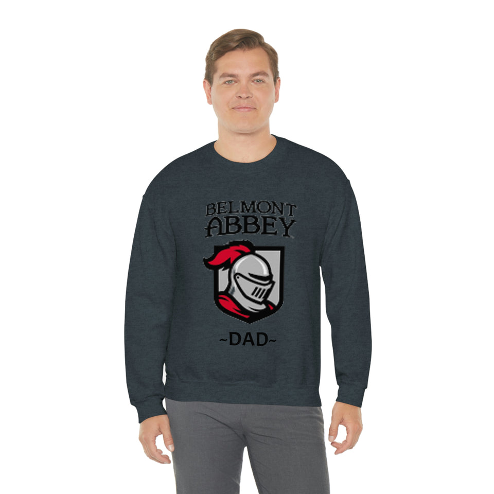 Belmont Abbey Dad Unisex Heavy Blend™ Crewneck Sweatshirt