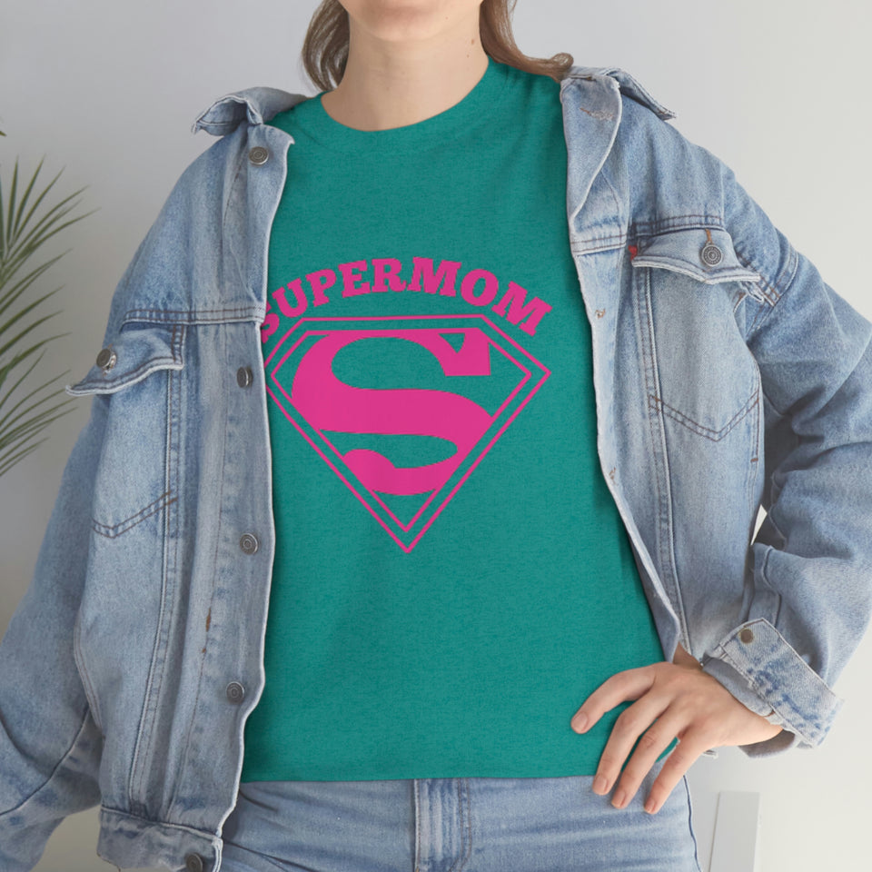 Super Mom Unisex Heavy Cotton Tee