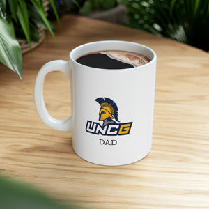 UNCG Dad Ceramic Mug 11oz