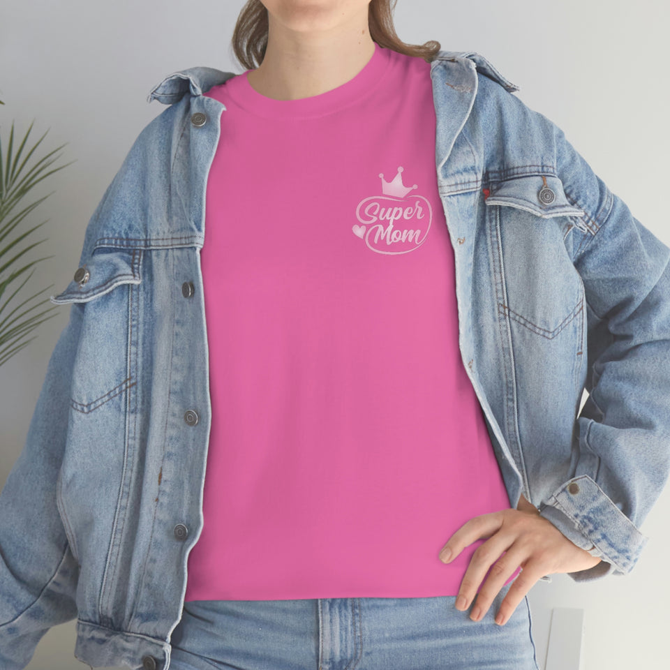 Super Mom Unisex Heavy Cotton Tee