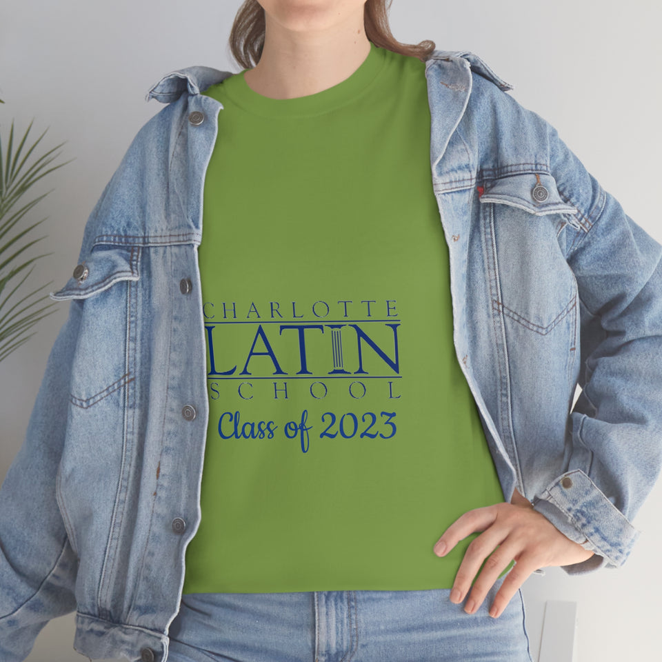 Charlotte Latin Class of 2023 Unisex Heavy Cotton Tee