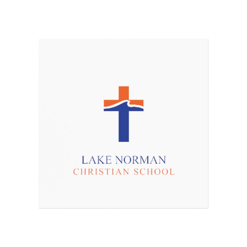 Lake Norman Christian School Square Magnet