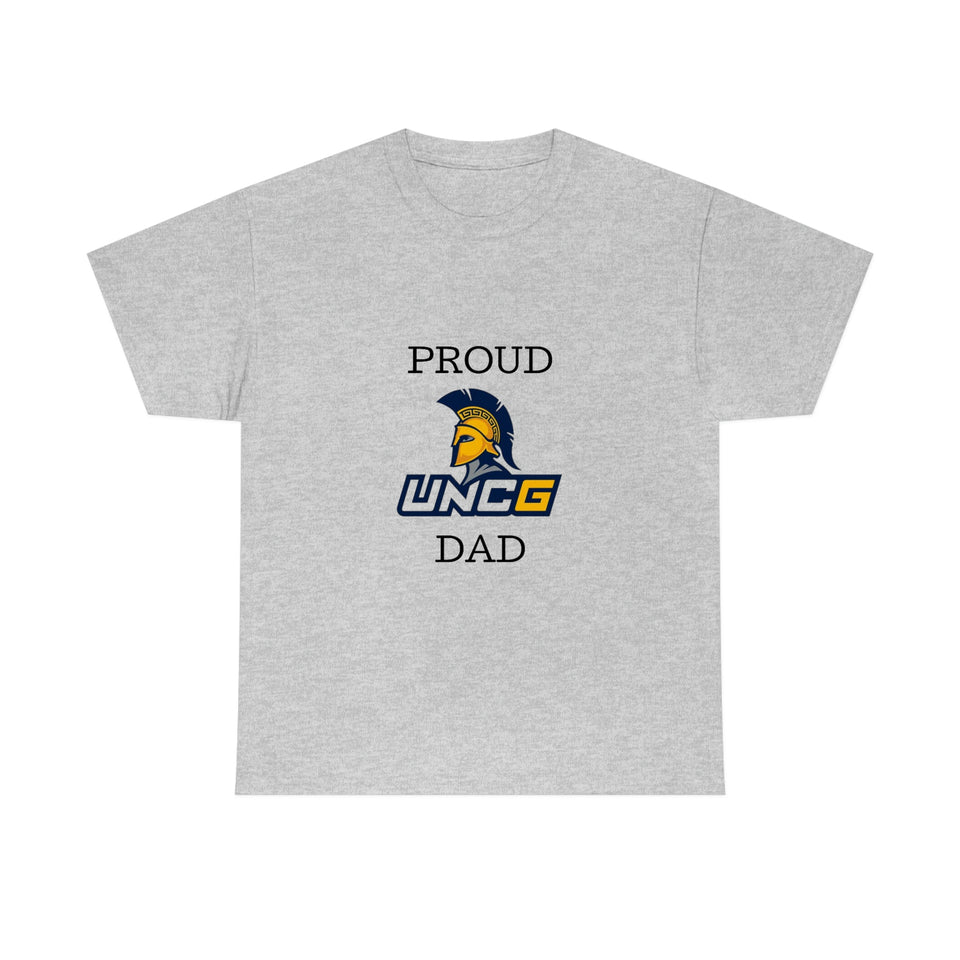 Proud UNCG Dad Cotton Tee