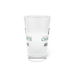 UNCC Alumni Pint Glass, 16oz