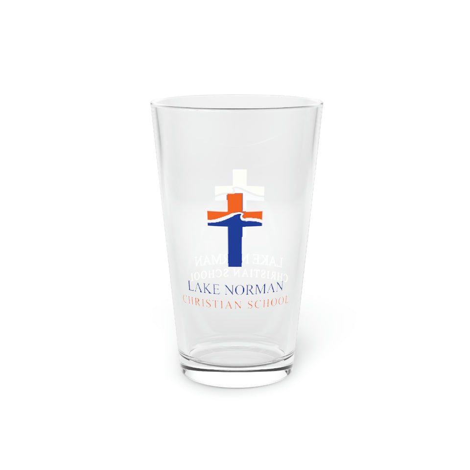 Lake Norman Christian School Pint Glass, 16oz