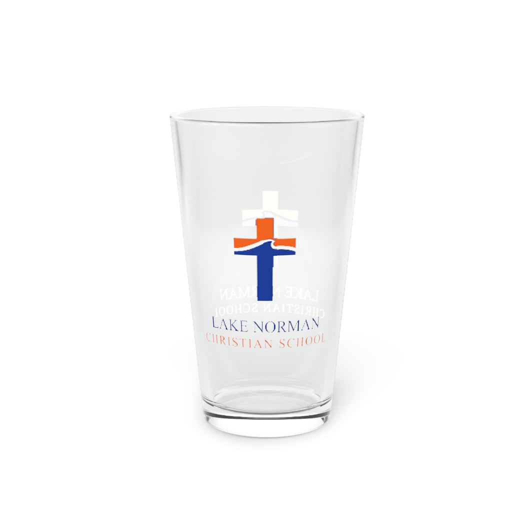 Lake Norman Christian School Pint Glass, 16oz